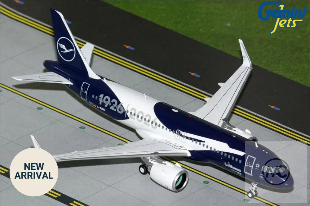 Gemini200 漢莎航空 Lufthansa Airbus A320neo 百年紀念塗裝 1:200 D-AING｜G2DLH1515 - 飛機模型 Aircraft Model