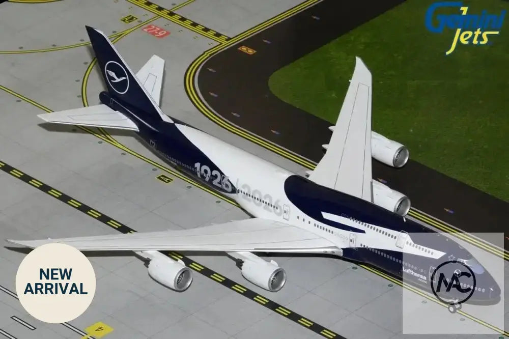 Gemini200 漢莎航空 Lufthansa Boeing 747-8I 百年紀念塗裝 1:200 D-ABYN｜G2DLH1513 - Man‘s Aviation Collectibles (HK)