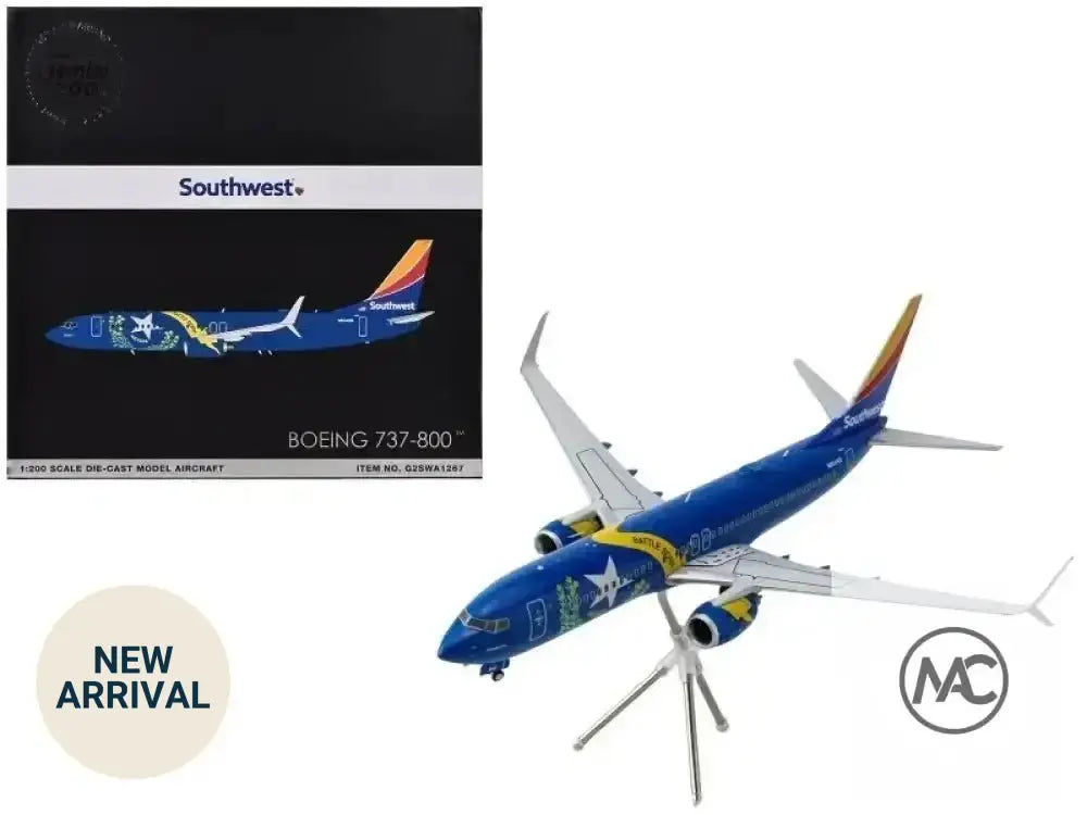 Gemini200 西南航空 Boeing 737-800「內華達一號」1/200 合金模型 (G2SWA1267) | Southwest Airlines Nevada One Diecast - Man‘s Aviation Collectibles (HK)