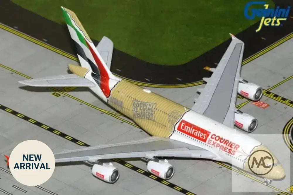 GeminiJets 1:400 阿聯酋航空 Emirates Airbus A380-861 SkyCargo 特別彩繪 (GJUAE2384 / A6-EET) - Man‘s Aviation Collectibles (HK)