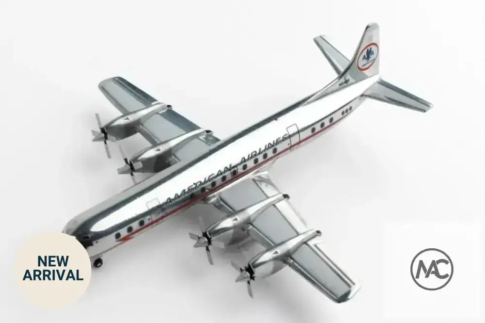 GeminiJets 1/400 美國航空 Lockheed L-188A Electra N6118A Astrojet - Man‘s Aviation Collectibles (HK)
