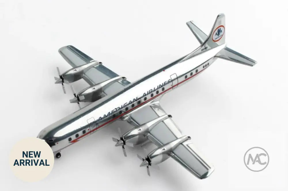 GeminiJets 1/400 美國航空 Lockheed L-188A Electra N6118A Astrojet - 飛機模型