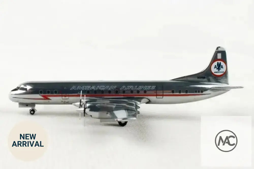 GeminiJets 1/400 美國航空 Lockheed L-188A Electra N6118A Astrojet - Man‘s Aviation Collectibles (HK)