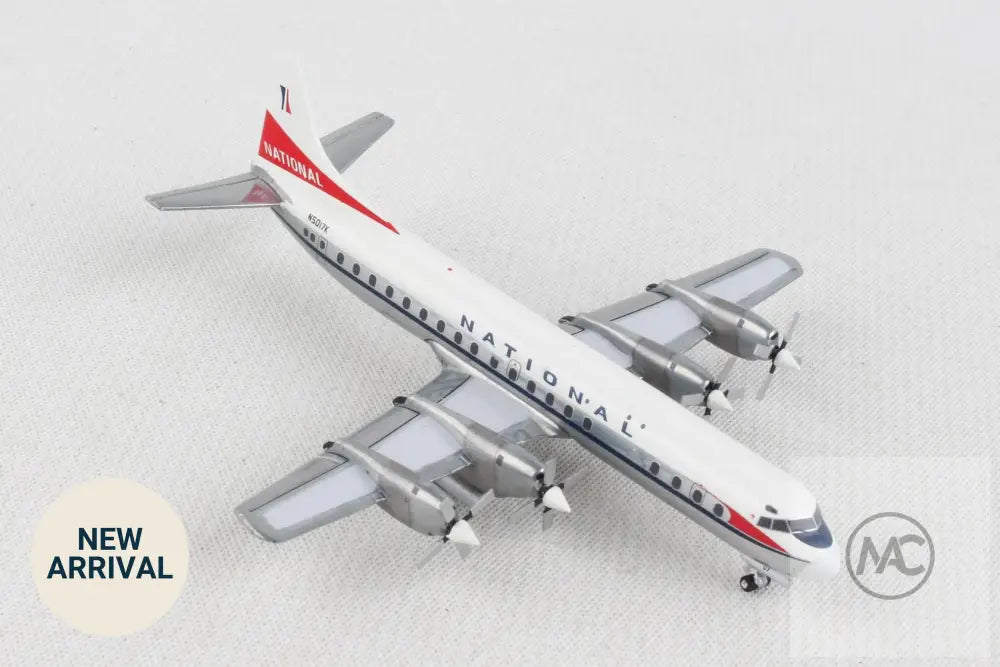 GeminiJets 1:400 美國國家航空 National Airlines Lockheed L-188A Electra N5017K - Aircraft Model
