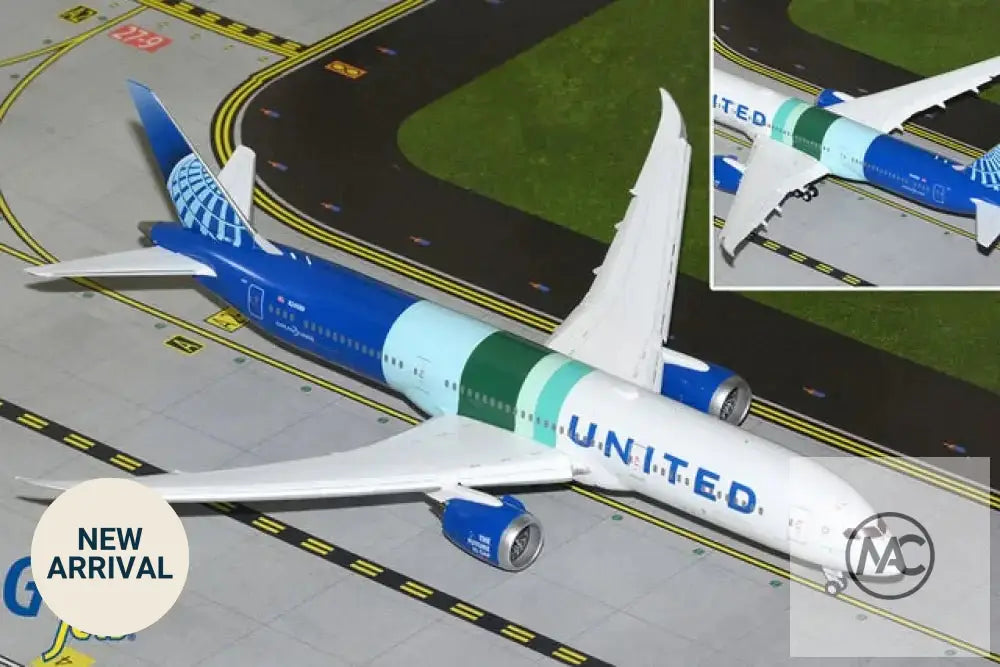 GeminiJets 聯合航空 United Boeing 787-9「The Future is SAF」Flaps Down 1:200 合金模型 N24988 - Man‘s Aviation Collectibles (HK)