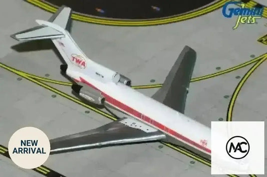 GeminiJets TWA 環球航空 Boeing 727-100 N851TW “Twin Globes” Polished 1:400 Die-cast Model | 環球航空波音727-100模型 - Man‘s Aviation Collectibles (HK)