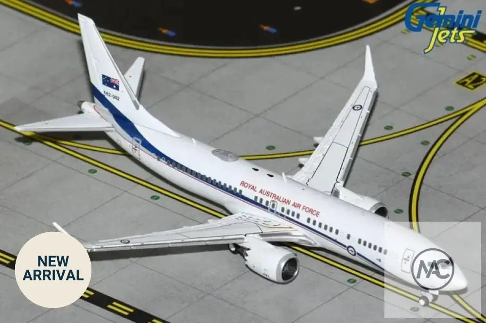GeminiMACS Royal Australian Air Force (RAAF) Boeing 737 MAX 8 BBJ A62-002 1/400 Diecast Model - Man‘s Aviation Collectibles (HK)