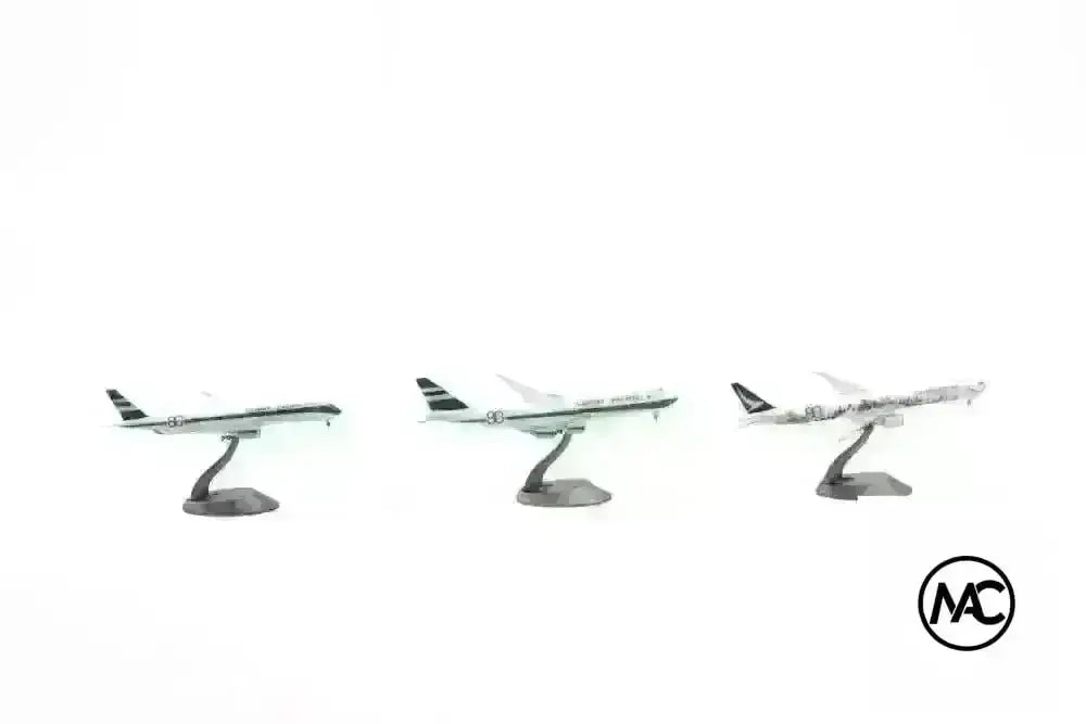 國泰航空 80週年特別塗裝模型套裝（1:400） - Man‘s Aviation Collectibles (HK)