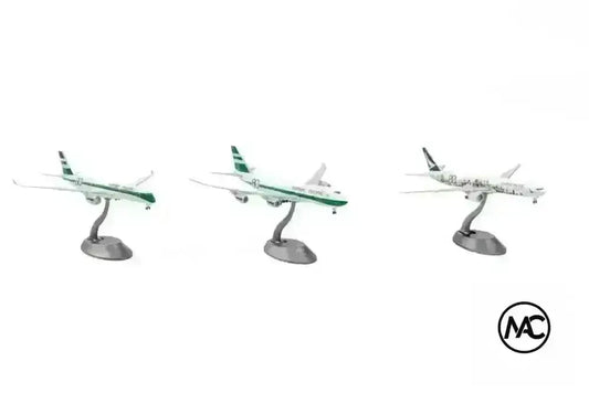 國泰航空 80週年特別塗裝模型套裝（1:400） - Man‘s Aviation Collectibles (HK)