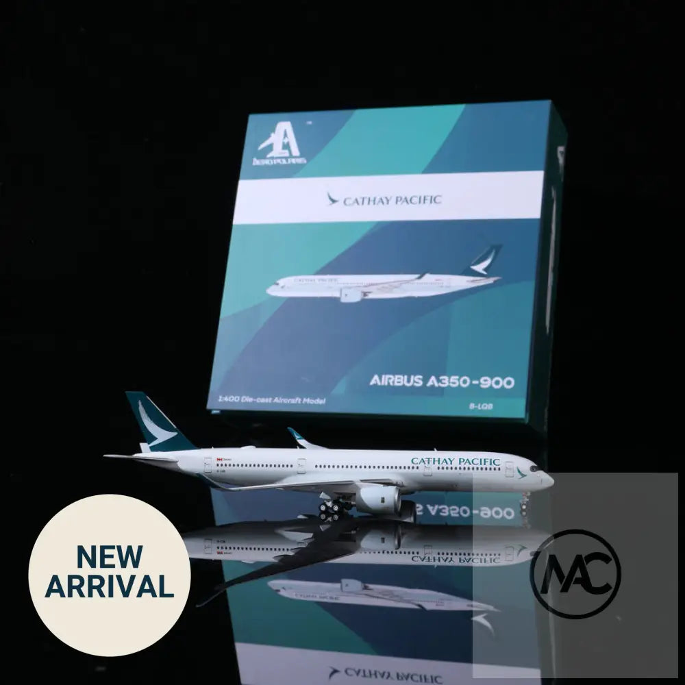 國泰航空 Cathay Pacific Airbus A350-900 B-LQB 1:400｜Aero Polaris - 飛機模型 Aircraft Model