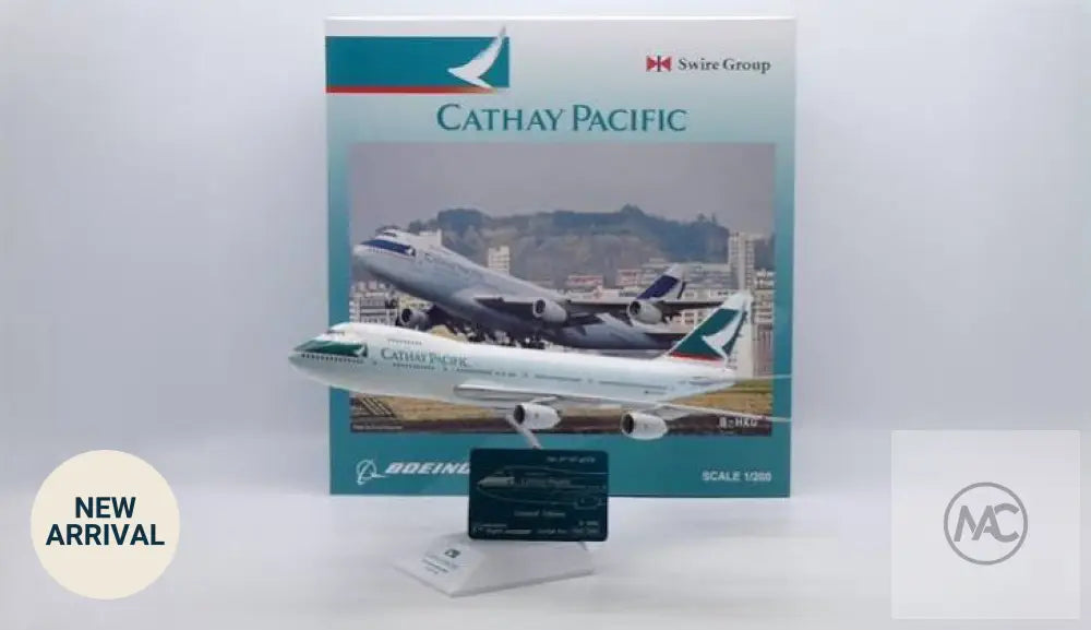 國泰航空 Cathay Pacific Boeing 747-200B B-HKG｜SC MODELS 1:200 - 航空模型 Aircraft Model