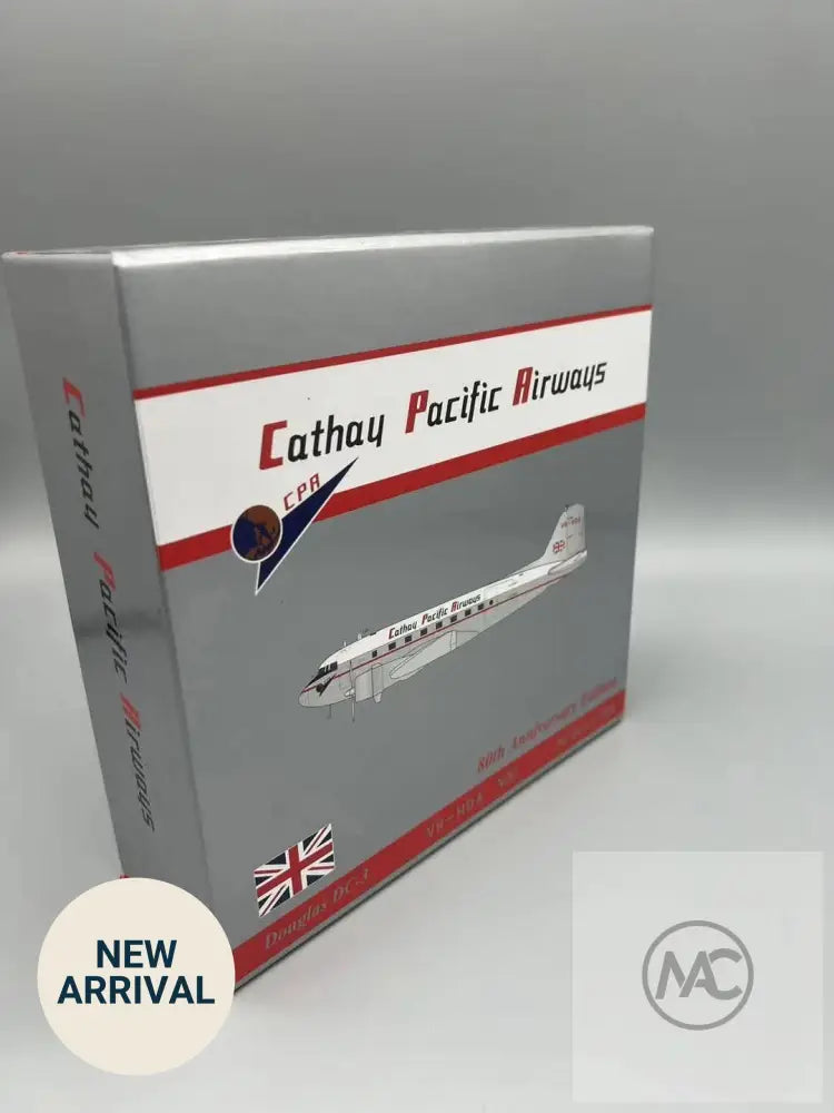 國泰航空 Cathay Pacific Douglas DC-3 ‘Niki’ VR-HDA｜SC MODELS 1:200 - 航空模型 Aircraft Model