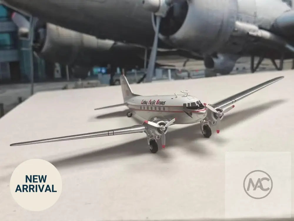 國泰航空 Cathay Pacific Douglas DC-3 ‘Niki’ VR-HDA｜SC MODELS 1:200 - 航空模型 Aircraft Model