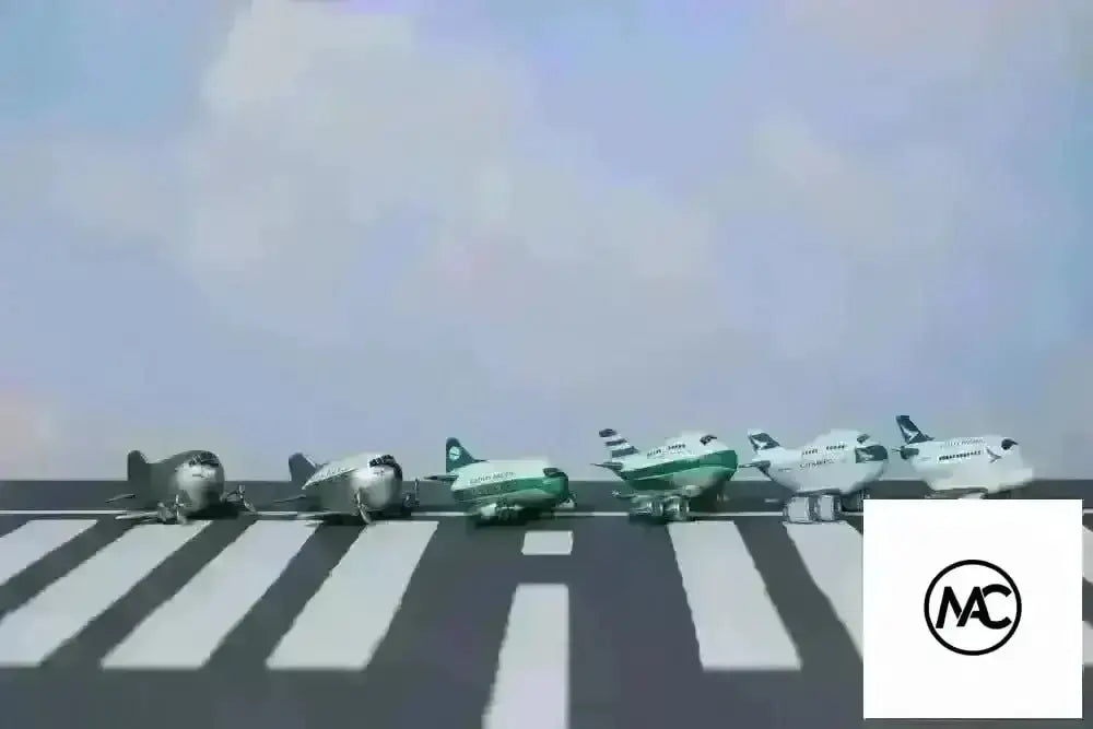 國泰航空 飛機模型盲盒 組裝禮盒装（機型隨機） - Man‘s Aviation Collectibles (HK)
