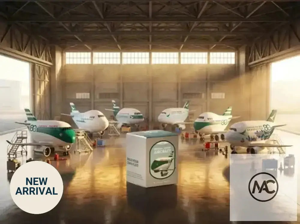 國泰航空特別塗裝飛機盲盒（整套 6 款）Cathay Pacific Special Livery Aircraft Blind Box – Full Set of 6 - Man‘s Aviation Collectibles (HK)