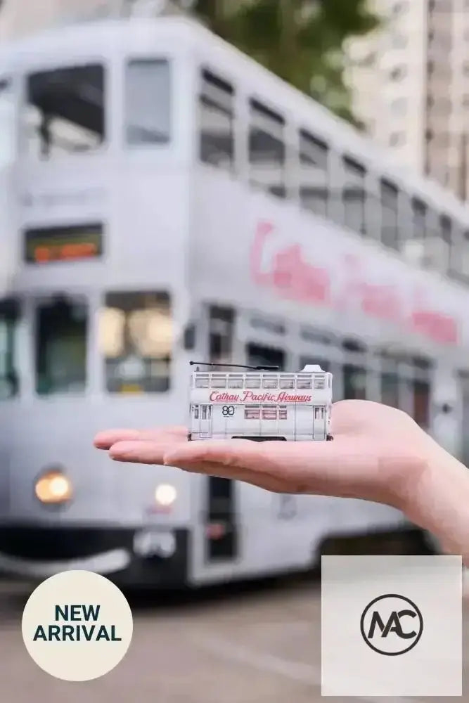 國泰航空 國泰航空塗裝香港電車模型四件套裝（1:120） - Man‘s Aviation Collectibles (HK)