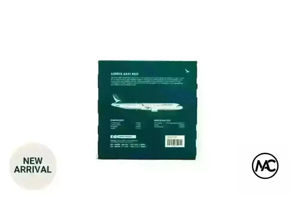 國泰航空 空中巴士 A321neo 模型（1:400） - Man‘s Aviation Collectibles (HK)