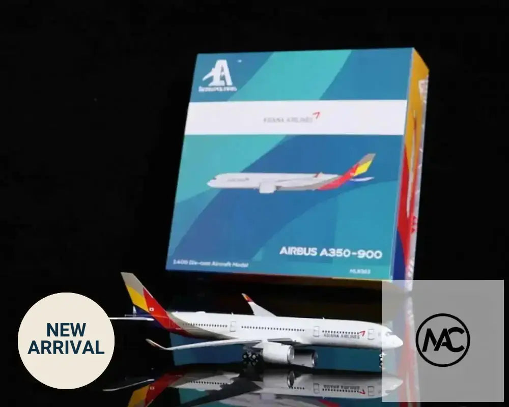 韓亞航空 Asiana Airlines Airbus A350-900 HL8383 1:400｜Aero Polaris - Man‘s Aviation Collectibles (HK)