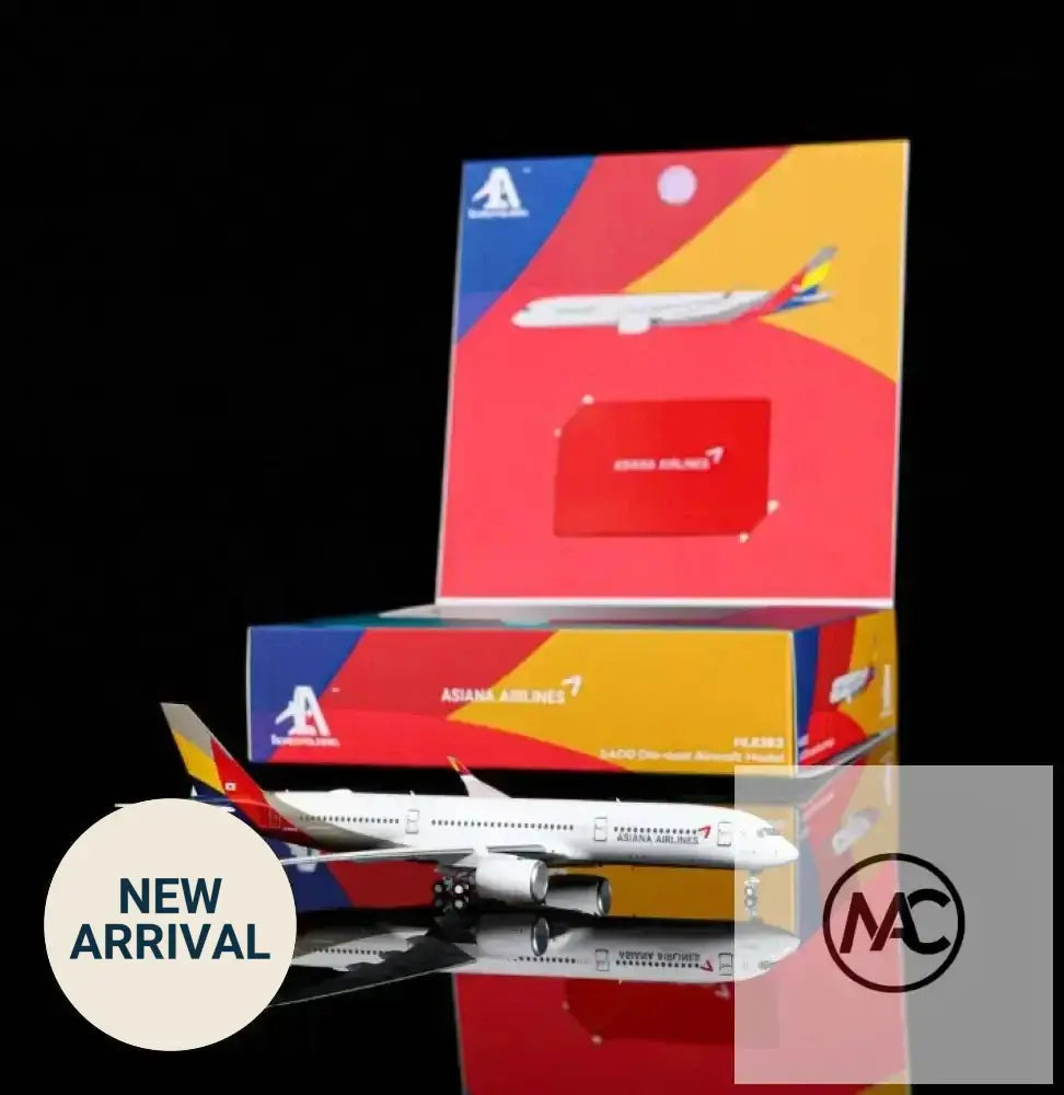 韓亞航空 Asiana Airlines Airbus A350-900 HL8383 1:400｜Aero Polaris - Man‘s Aviation Collectibles (HK)