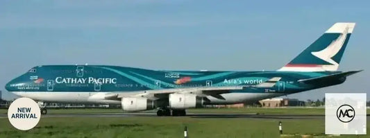 JC Wings 1:400｜國泰航空 Cathay Pacific Boeing 747-400 B-HOY「亞洲國際都會 Asia’s World City」飛龍彩繪｜襟翼放下版 SA4063A - Man‘s Aviation Collectibles (HK)