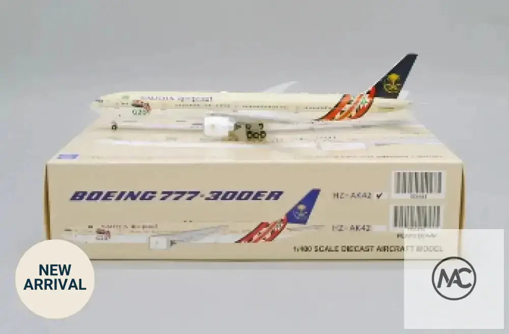 JC Wings 1:400 沙烏地阿拉伯航空 Boeing 777-300ER HZ-AK42 G20 塗裝 | Saudia G20 Livery - Man‘s Aviation Collectibles (HK)