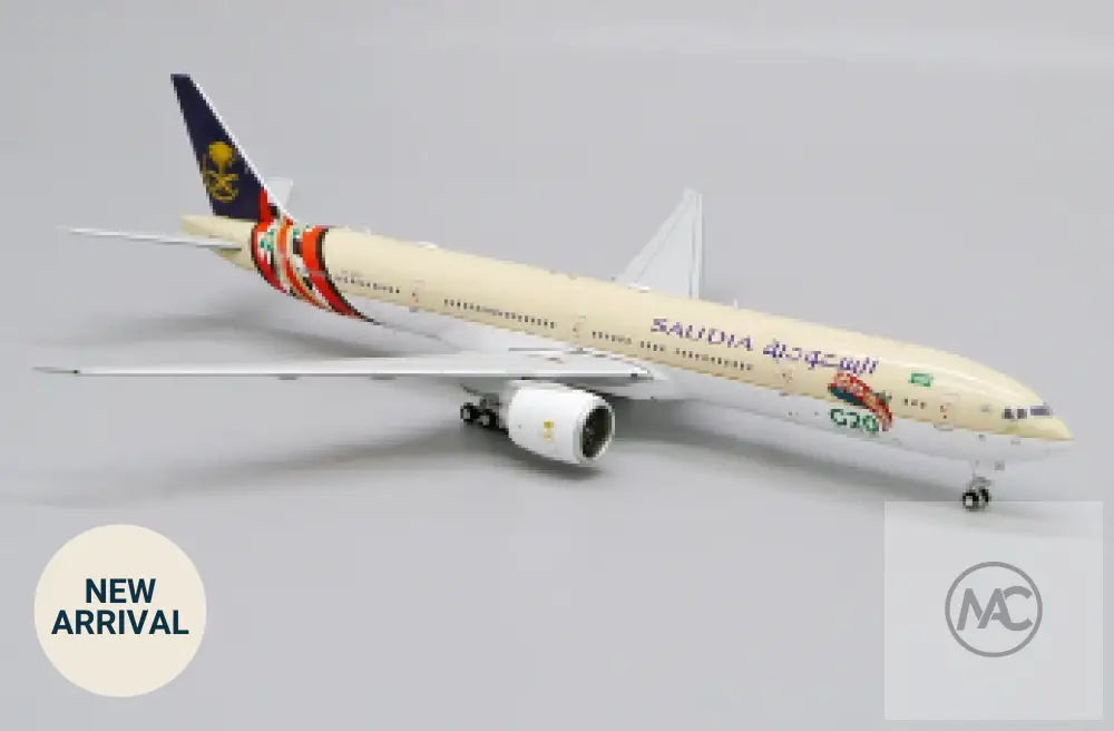 JC Wings 1:400 沙烏地阿拉伯航空 Boeing 777-300ER HZ-AK42 G20 塗裝 | Saudia G20 Livery - 1:400 Aircraft Scale Model