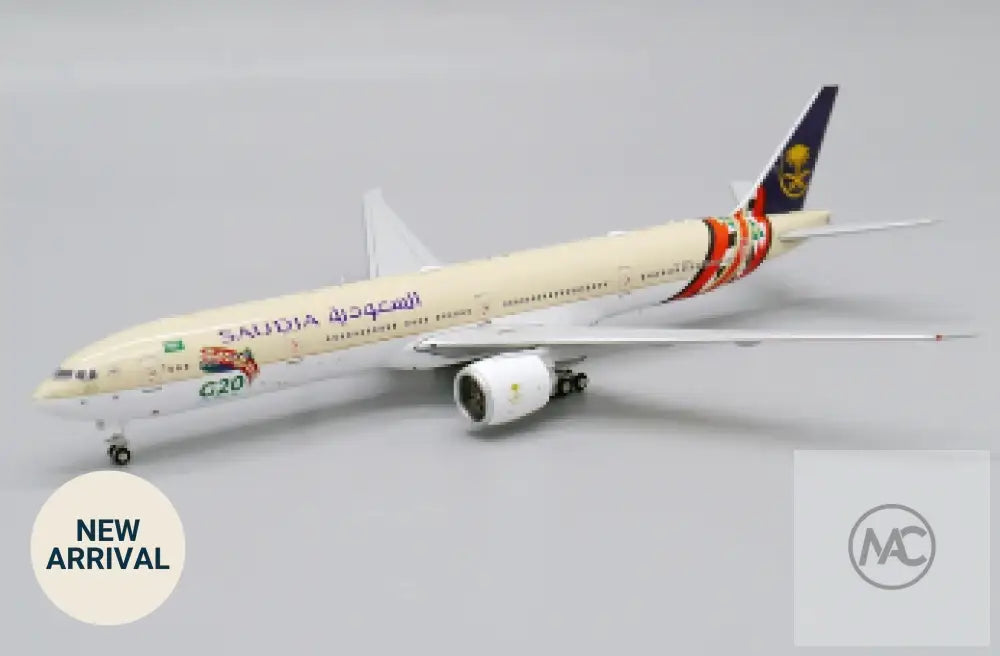 JC Wings 1:400 沙烏地阿拉伯航空 Boeing 777-300ER HZ-AK42 G20 塗裝 | Saudia G20 Livery - 1:400 Aircraft Scale Model