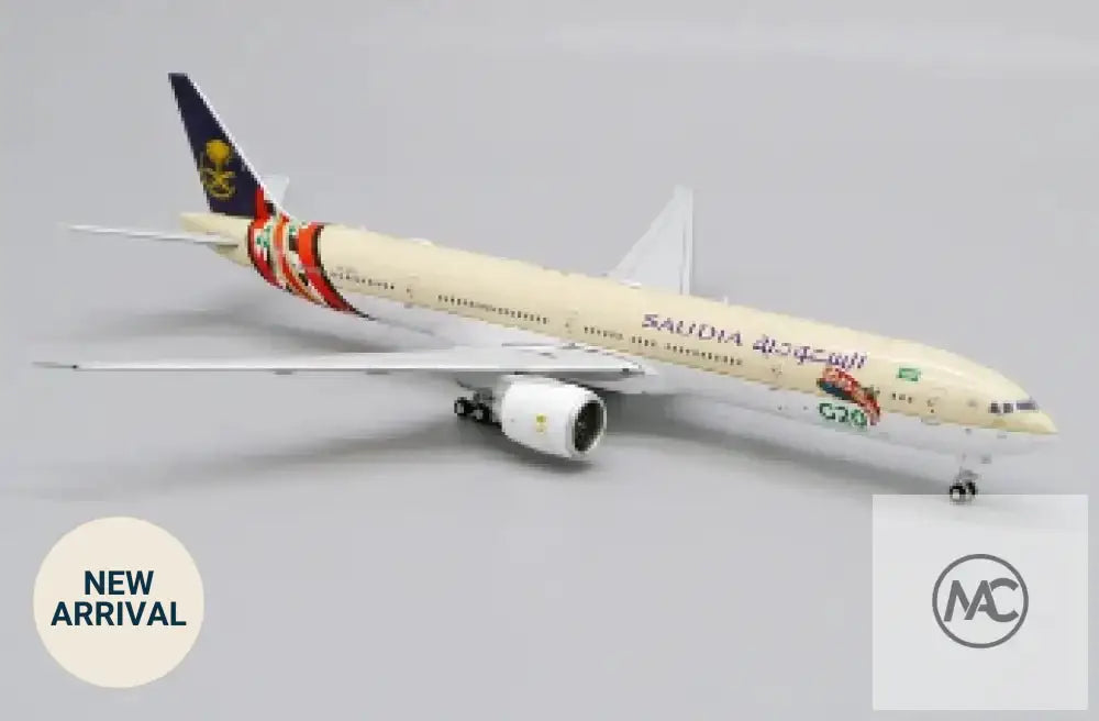 JC Wings 1:400 沙烏地阿拉伯航空 Boeing 777-300ER HZ-AK42 G20 塗裝 | Saudia G20 Livery - Man‘s Aviation Collectibles (HK)