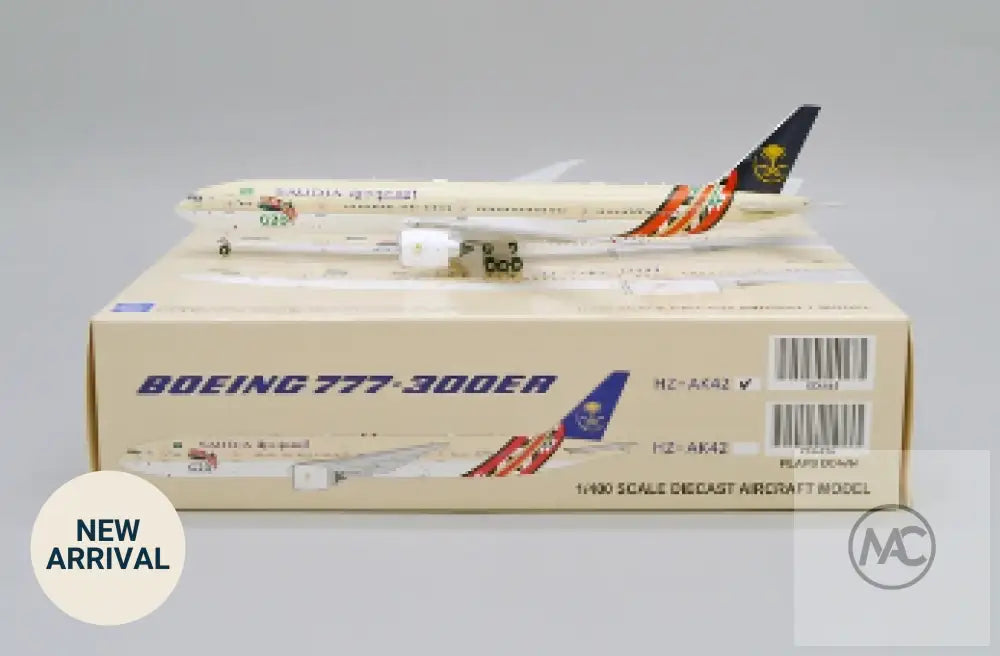 JC Wings 1:400 沙烏地阿拉伯航空 Boeing 777-300ER HZ-AK42 G20 塗裝 | Saudia G20 Livery - 1:400 Aircraft Scale Model