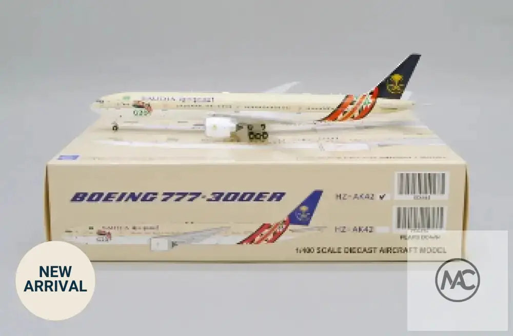 JC Wings 1:400 沙烏地阿拉伯航空 Boeing 777-300ER HZ-AK42 G20 塗裝 | Saudia G20 Livery - Man‘s Aviation Collectibles (HK)