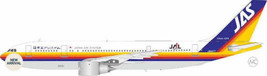 JFox Models 1:200 Japan Air System (JAS) Airbus A300B4-3C JA8477 日本航空系統 | JF-A300-009L - Diecast Model