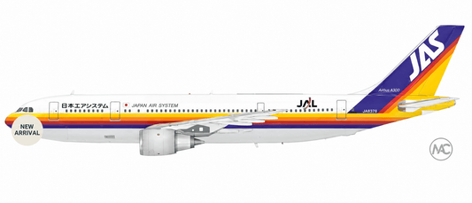 JFox Models 1:200 Japan Air System (JAS) Airbus A300B4-3C JA8477 日本航空系統 | JF-A300-009L - Man‘s Aviation Collectibles (HK)
