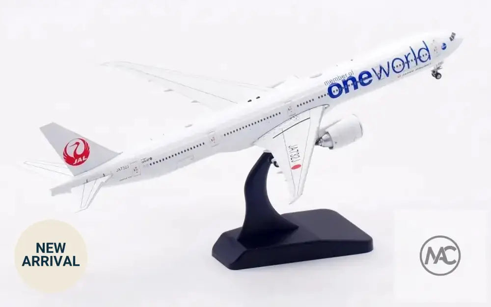 JL | 日本航空 Japan Airlines Boeing 777-346ER「Oneworld」JA732J 1:400 Aviation400 飛機模型（可拆卸起落架） - Man‘s Aviation Collectibles (HK)