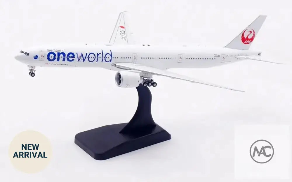 JL | 日本航空 Japan Airlines Boeing 777-346ER「Oneworld」JA732J 1:400 Aviation400 飛機模型（可拆卸起落架） - Man‘s Aviation Collectibles (HK)