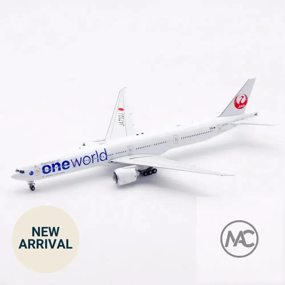 JL | 日本航空 Japan Airlines Boeing 777-346ER「Oneworld」JA732J 1:400 Aviation400 飛機模型（可拆卸起落架） - Man‘s Aviation Collectibles (HK)