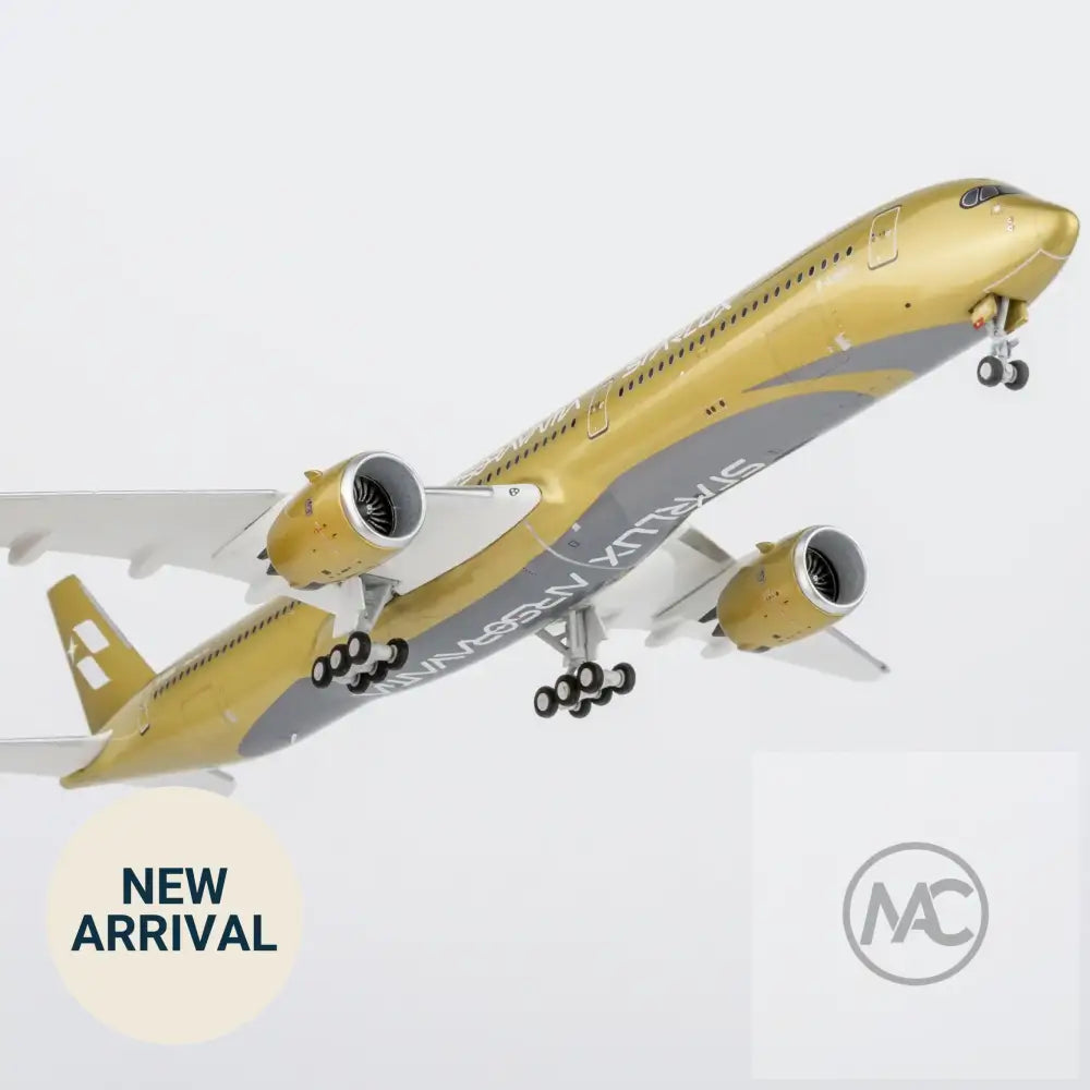 JX｜星宇航空 STARLUX Airlines Airbus A350-1000 B-58554 AIRSORAYAMA Gold 金色 1:400｜NG Models ULTIMATE 57047 - Aircraft Model