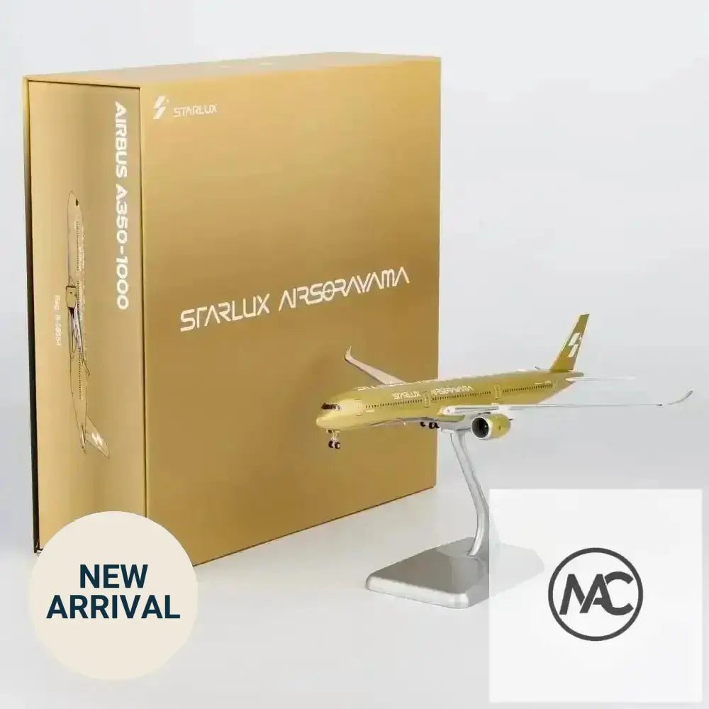JX｜星宇航空 STARLUX Airlines Airbus A350-1000 B-58554 AIRSORAYAMA Gold 金色 1:400｜NG Models ULTIMATE 57047 - Man‘s Aviation Collectibles (HK)