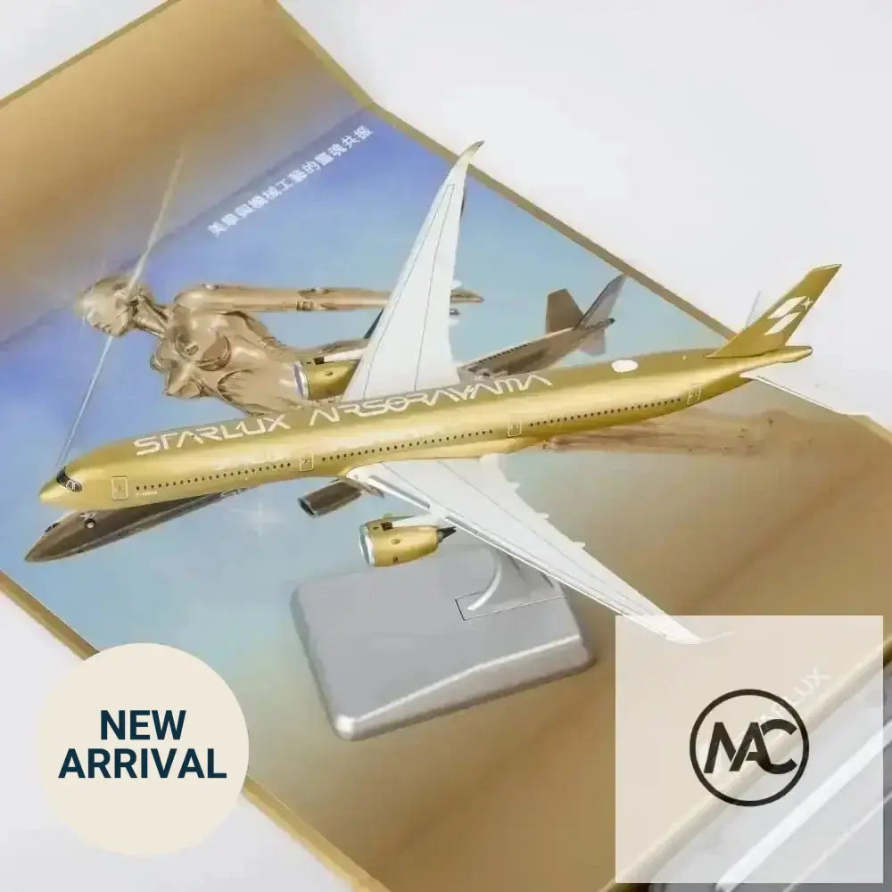 JX｜星宇航空 STARLUX Airlines Airbus A350-1000 B-58554 AIRSORAYAMA Gold 金色 1:400｜NG Models ULTIMATE 57047 - Man‘s Aviation Collectibles (HK)