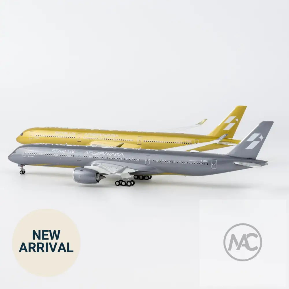 JX｜星宇航空 STARLUX Airlines Airbus A350-1000 B-58554 AIRSORAYAMA Gold 金色 1:400｜NG Models ULTIMATE 57047 - Aircraft Model