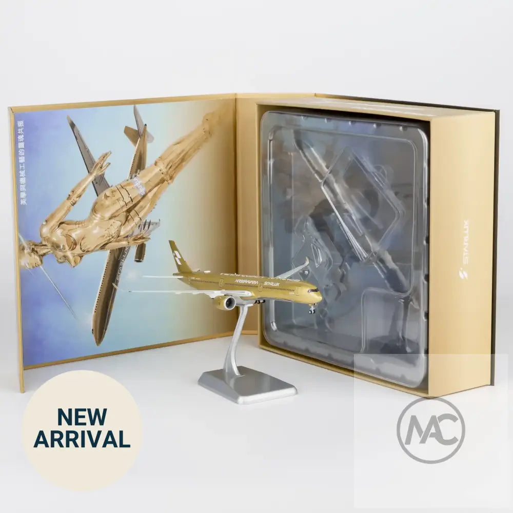 JX｜星宇航空 STARLUX Airlines Airbus A350-1000 B-58554 AIRSORAYAMA Gold 金色 1:400｜NG Models ULTIMATE 57047 - Aircraft Model