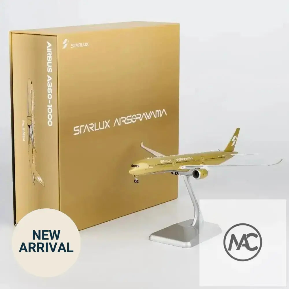 JX｜星宇航空 STARLUX Airlines Airbus A350-1000 B-58554 AIRSORAYAMA Gold 金色 1:400｜NG Models ULTIMATE 57047 - Man‘s Aviation Collectibles (HK)