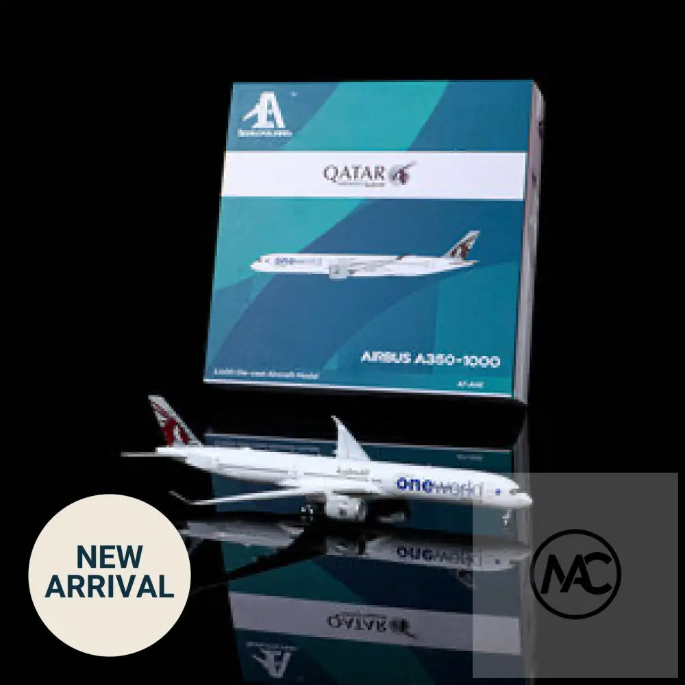 卡塔爾航空 Qatar Airways Airbus A350-1000 A7-ANE oneworld 特別塗裝 1:400｜Aero Polaris - 飛機模型 Aircraft Model