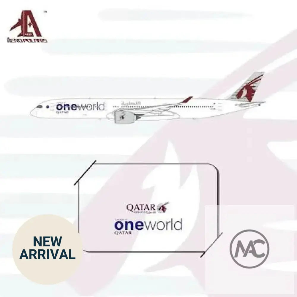卡塔爾航空 Qatar Airways Airbus A350-1000 A7-ANE oneworld 特別塗裝 1:400｜Aero Polaris - Man‘s Aviation Collectibles (HK)