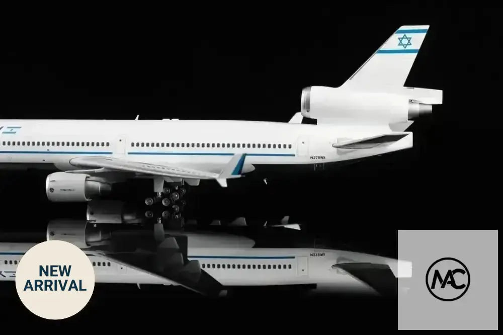 Legacy Jets 1:200 以色列航空 |El Al |McDonnell Douglas MD-11 N278WA｜LJ11516-2 - Man‘s Aviation Collectibles (HK)