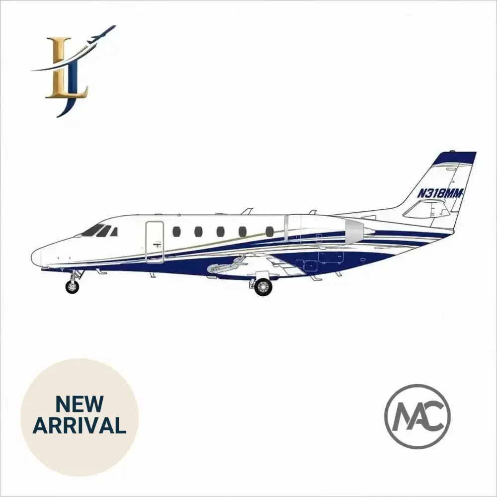 Legacy Jets 1:50 賽斯納 Cessna Citation 560XL 私人公務機 N318MM｜LJ11516-3 - Man‘s Aviation Collectibles (HK)