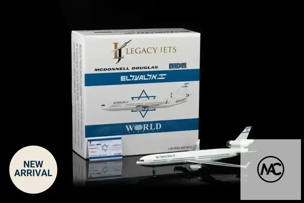 Legacy Jets 1:200 以色列航空 |El Al |McDonnell Douglas MD-11 N278WA｜LJ11516-2 - Man‘s Aviation Collectibles (HK)