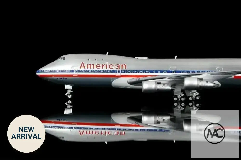 Legacy Jets 美國航空 American Airlines（泛美租借 Leased from Pan Am）Boeing 747-121 N740PA (1:400) - Man‘s Aviation Collectibles (HK)