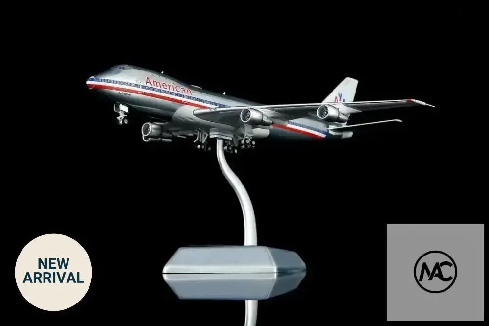 Legacy Jets 美國航空 American Airlines（泛美租借 Leased from Pan Am）Boeing 747-121 N740PA (1:400) - Man‘s Aviation Collectibles (HK)