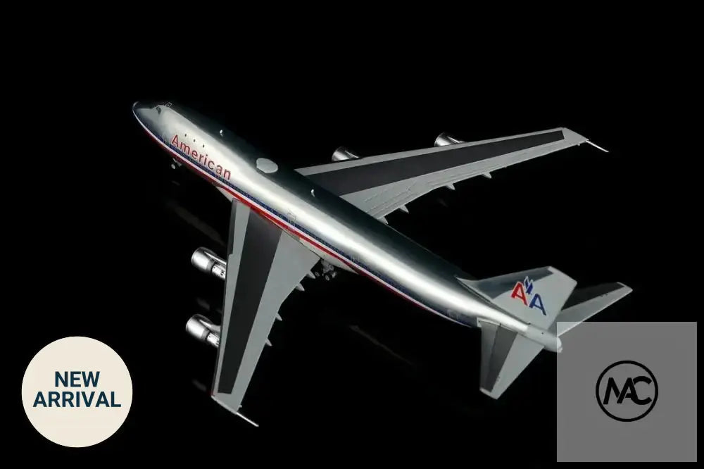 Legacy Jets 美國航空 American Airlines（泛美租借 Leased from Pan Am）Boeing 747-121 N740PA (1:400) - Man‘s Aviation Collectibles (HK)
