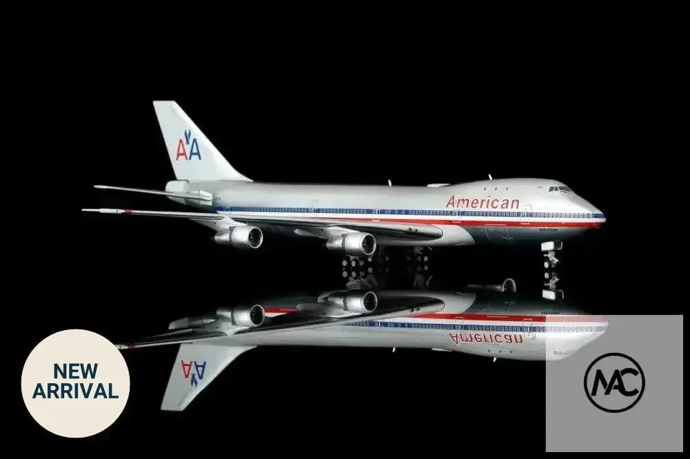 Legacy Jets 美國航空 American Airlines（泛美租借 Leased from Pan Am）Boeing 747-121 N740PA (1:400) - Man‘s Aviation Collectibles (HK)